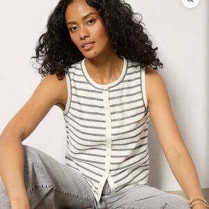 Evereve Striped Vest Top